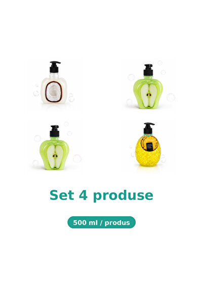 Tasty Set 4 Produse Tasty, Mix Cocos, Mar Piele Sensibila, Mar Extract, Ananas