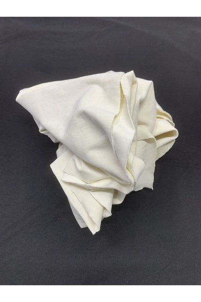 Yiğit Kumaş Ribana Fabric, Piece 80X190 - Cream (Lightly Dirty)