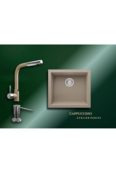 RealStone Cappuccino Atelier Series Gordion 52 K005 & Sümela Premium Mutfak K...