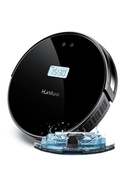 honiture Aspirator robot Q5 2 în 1, 2000PA, Aspirator robot cu mop și afișaj ...