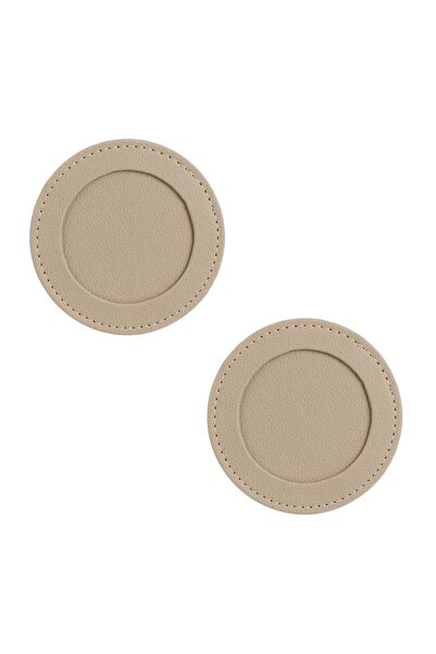 OEM Suport Pentru Pahare, Bej, Simplu, Piele artificială, Ø10cm, Ø7cm