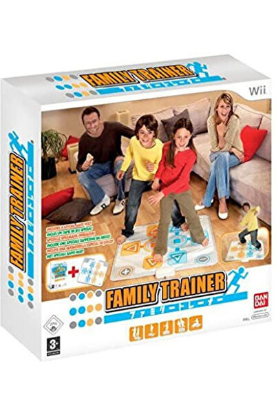 NAMCO BANDAI Family Trainer με χαλάκι Έκδοση με χαλάκι Παιχνίδι Wii (Μεταχειρ...