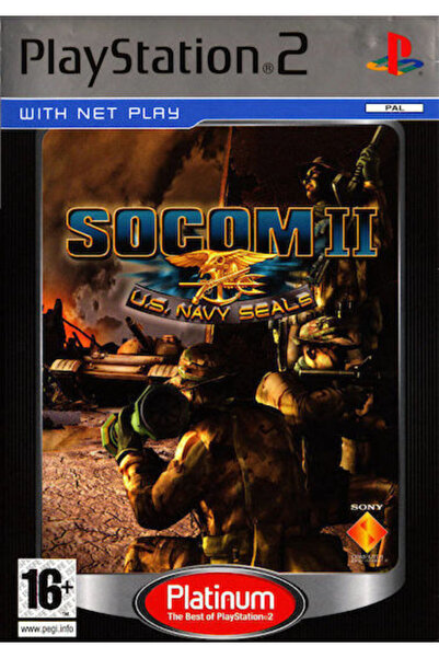Sony SOCOM II: U.S. Navy SEALs (Πλατινένια Έκδοση) Παιχνίδι PS2 (Μεταχειρισμένο)