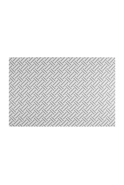 OEM Suport Pentru Farfurii, Alb, Simplu, Piele artificială, 45x30cm