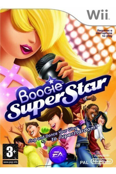 Electronic Arts Μπούγκι Σούπερσταρ Παιχνίδι Wii (Μεταχειρισμένο)