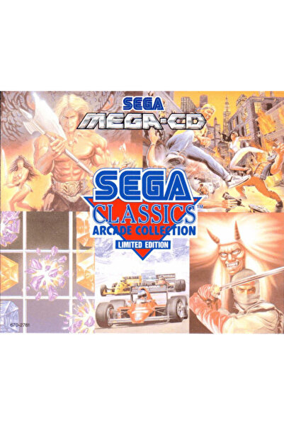 SEGA Συλλεκτικό Παιχνίδι MegaCD Περιορισμένης Έκδοσης (Μεταχειρισμένο)