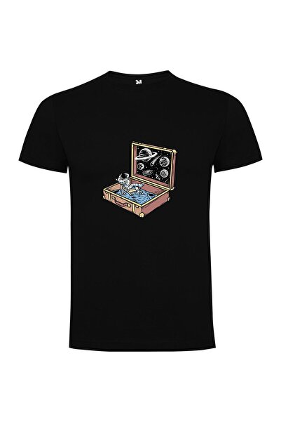 iLovePrints Cosmic Suitcase Adventure Tshirt