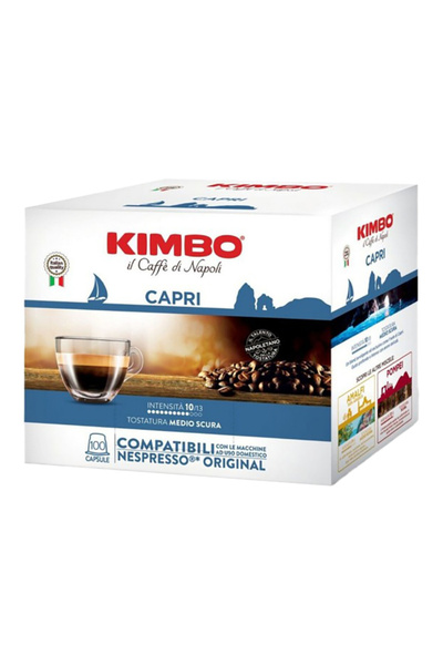 Kimbo 100 Capsule Cafea Capri- Compatibile Nespresso