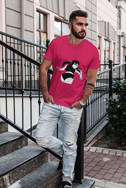 iLovePrints Anime Character with Guns Tshirt