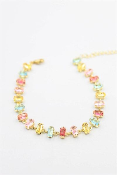 atastore2017 Baguette Stone Bracelet - Multicolor