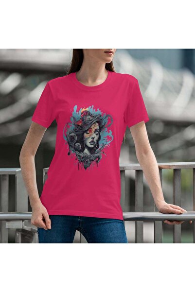 iLovePrints Abstract Artistic Portrait Tshirt