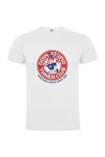 iLovePrints Feline Baseball League Emblem Tshirt