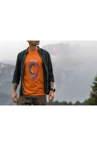 iLovePrints Abstract Cosmic Swirl Tshirt