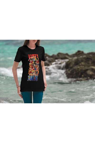 iLovePrints Luffy One Piece Collage Tshirt