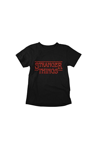 iLovePrints Stranger Things Logo T-Shirt
