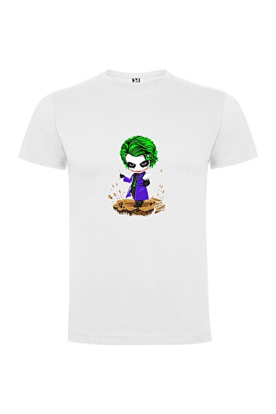 iLovePrints Joker on Wood Tshirt