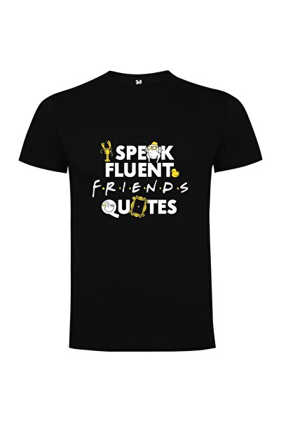 iLovePrints Fancy Friends Quotes Speaker Tshirt