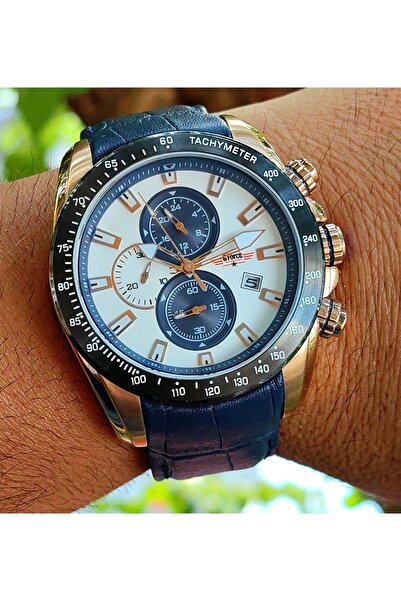 G Force ساعة يد كرونوغراف رجالية فاخرة من G-FORCE JS15 بحركة ميوتا الأصلية با...
