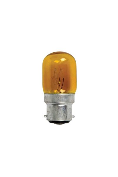 Generic Λαμπάκι Νυκτός Πυρακτώσεως 3-5W, για Ντουί B22 (μπαγιονέτ), Κίτρινο