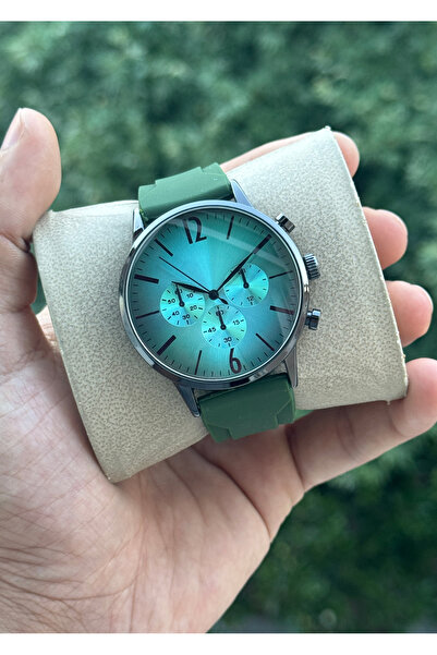 Tulpar New Season Summer Special Men's Wristwatch with Silicone Strap and Col...