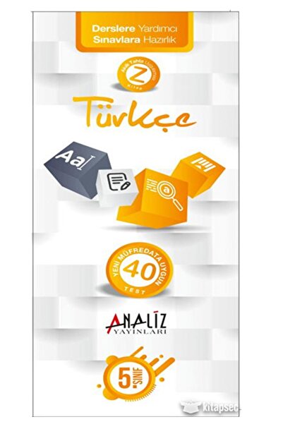 Analiz Yayınları ANALİZ 5.Sınıf Türkçe Yaprak Testi - 2023