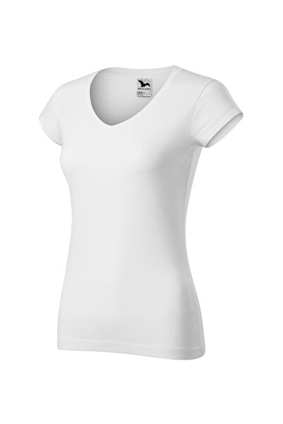 Malfini Tricou v-neck dama SLIMFIT