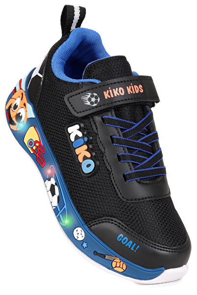 Kiko Kids Velcro Işıklı Günlük Cırtlı Erkek Çocuk Spor Ayakkabı