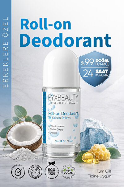 EYXBEAUTY Ter Kokusu Önleyici 24 Saat Etkili Fresh Roll-on 50 ml