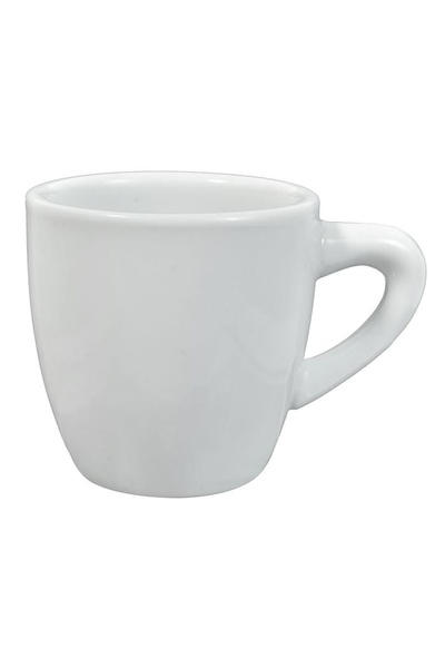 OEM Ceașcă din porțelan albă 85ml, pentru espresso și cafea