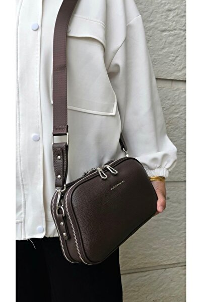 Just Polo Women's Imported 5-Compartment Shoulder Bag (Size 27X17 cm)