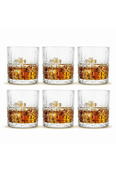 OEM Set de 6 pahare de cristal Classix, 215 ml, cu design elegant cu relief t...