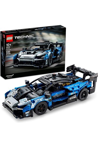 LEGO طقم بناء نموذج سيارة ماكلارين سينا جي تي آر 42123 من تكنيك، لعبة بناء سي...