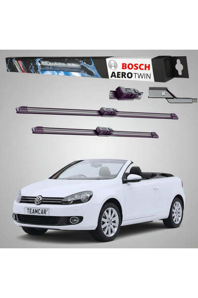 Bosch Ειδικό Σετ Μπροστινών Υαλοκαθαριστήρων για VW Golf VI Convertible 2011-...