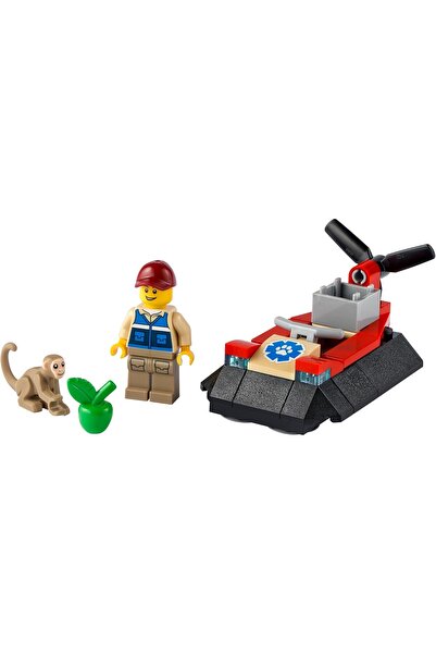 LEGO City Wildlife Rescue Hovercraft Polybag Set 30570