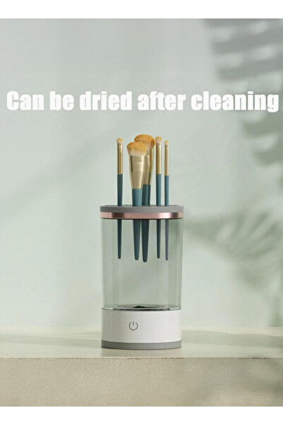 Yallabena Electric Makeup Brush Cleaner Rechargeable, Automatic Washing & Dry...