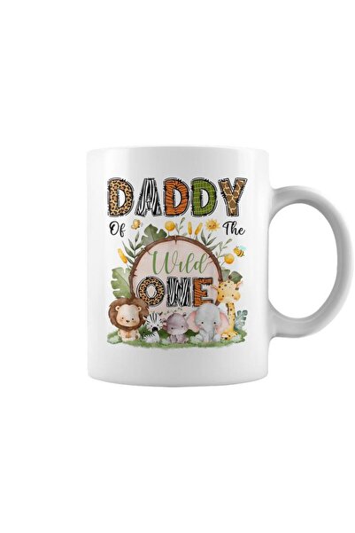 NASAQ Daddy Of The Wild One 1St Birthday Boy Safari Jungle Coffee Mug