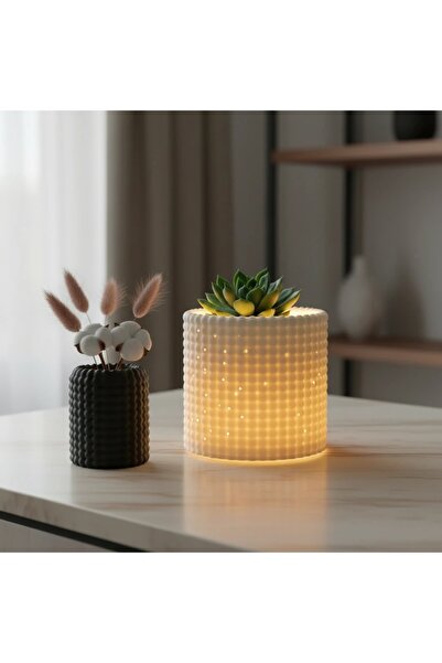 OEM Ghiveci Decorativ Imprimat 3D pentru Plante de Interior cu Textură Modernă
