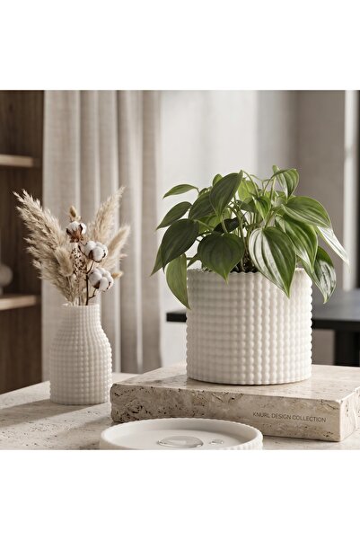 OEM Ghiveci Decorativ Imprimat 3D pentru Plante de Interior cu Textură Modernă