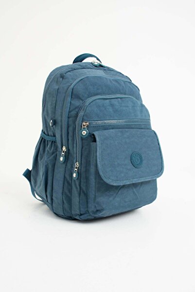 NEMO BAGS Unisex Blue Backpack, Large Size School Bag, Travel Bag, Waterproof...