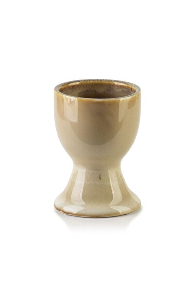 MONDEX Suport pentru ou ceramic BASIC NATURE 4.5x4.5x6.5 cm