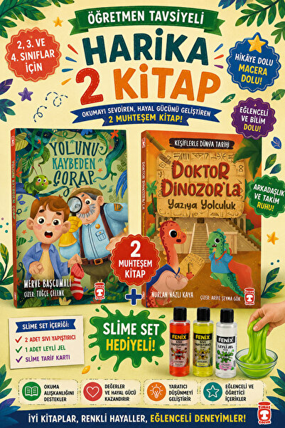 Timaş Çocuk TİMAŞ 2,3. ve 4.Sınıflar İçin Ekrana Sığmayan Macera-Tekno Kahram...