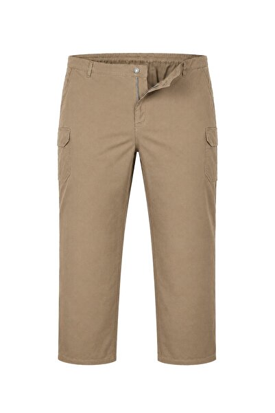tambattal Summer Gabardine Trousers with Cargo Pockets in Large Size (Comfort...
