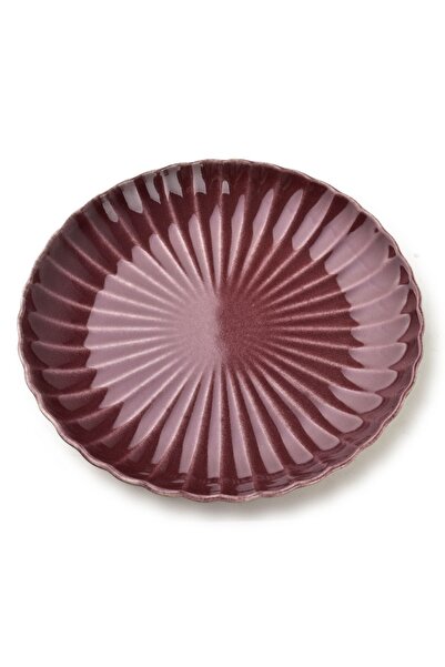 MONDEX Farfurie de masă din porțelan AFFEKDESIGN by EVIE BURGUNDY 27.5x4 cm B...