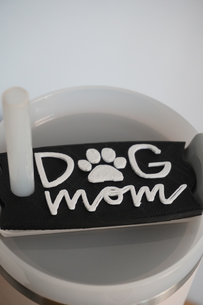 Freya Dog Mom Lid Compatible with Quencher Paw Love Thermos Lid