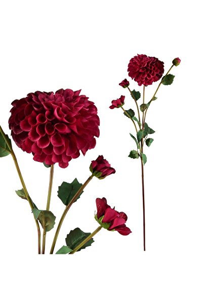 MONDEX Tulpina de floare artificială Dahlia Viridis 77 cm 1 buc.