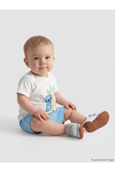 LC Waikiki Popular Cartoon Hero Themed Printed Baby Boy Shorts Set from Uzg S...