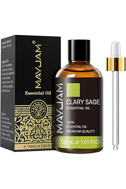 MAYJAM Ulei Esențial de Salvie Clary MAYJAM, Ideal pentru Difuzor, Umidificat...