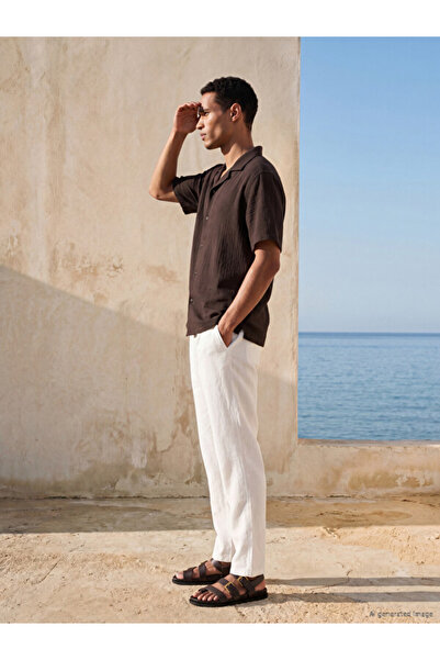 LC Waikiki Esvab • Modern & Distinctive Standard Fit 100% Linen Men's Trousers
