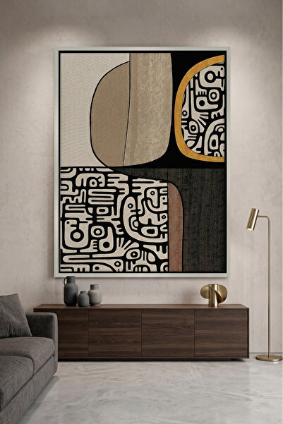 Jasmine Art Echoes of the Old World Islamic Wall Art | Framed Canvas Print | ...