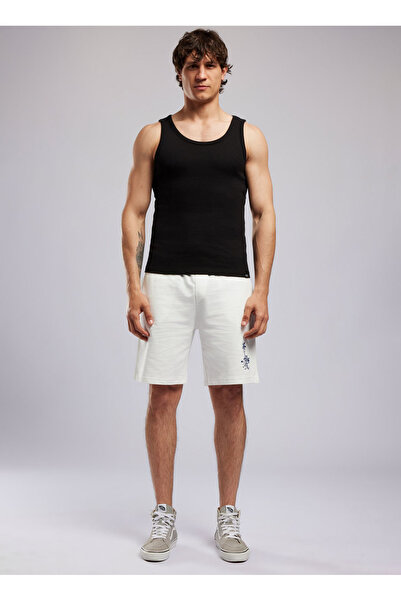 Lee Cooper Siyah Erkek Fitilli Desen Atlet 262 LCM 243005 RAY SİYAH